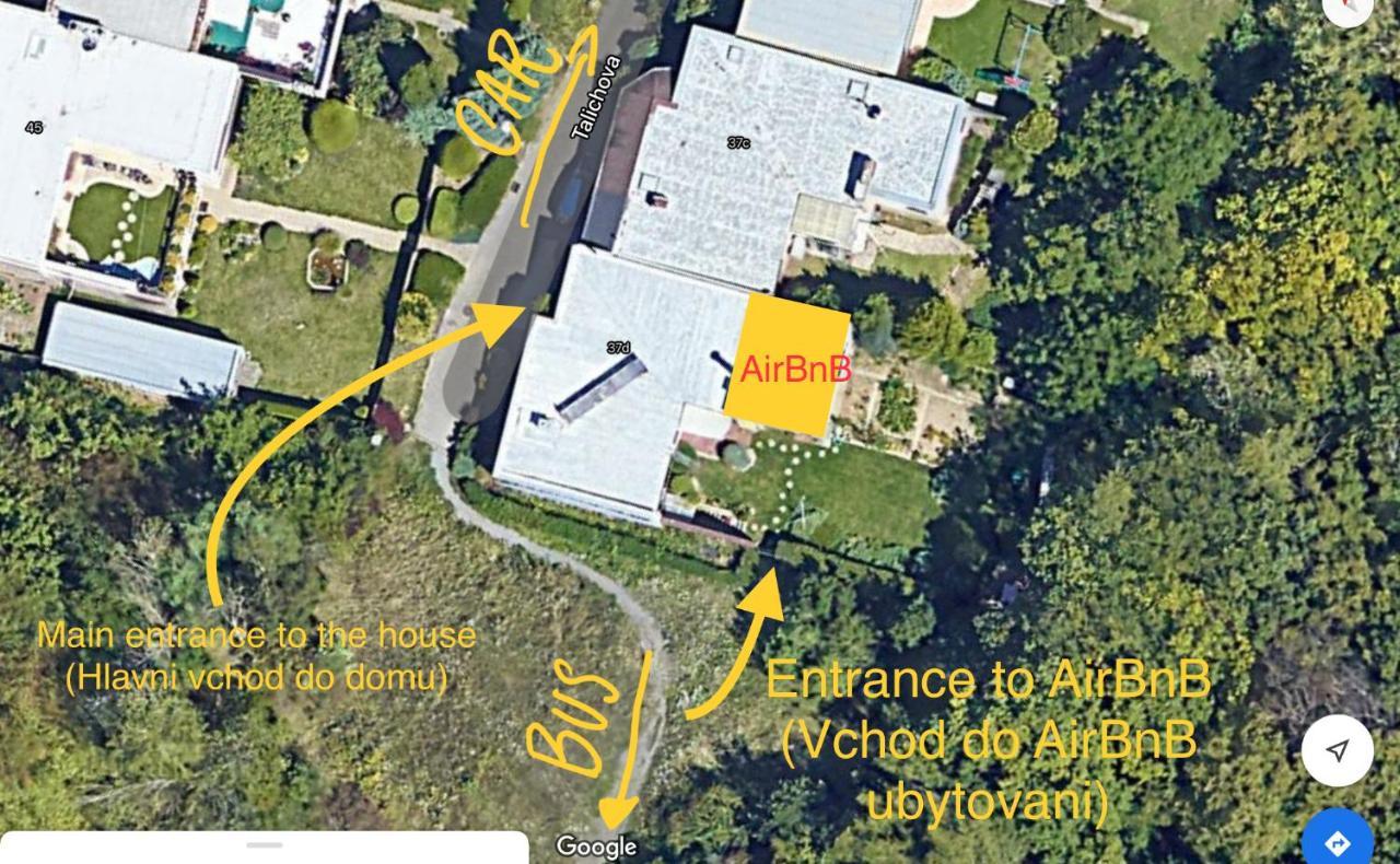Krasny Apartman U Lesa, Trolejbus Do Centra A Bvv, Parkovani Zdarma Brno Dış mekan fotoğraf